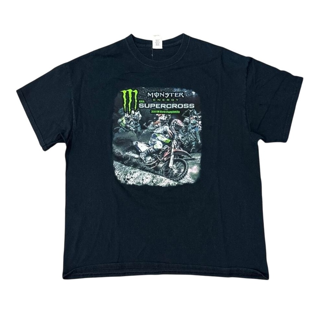 2018 Monster Energy AMA Supercross Championship Motocross T-Shirt XL